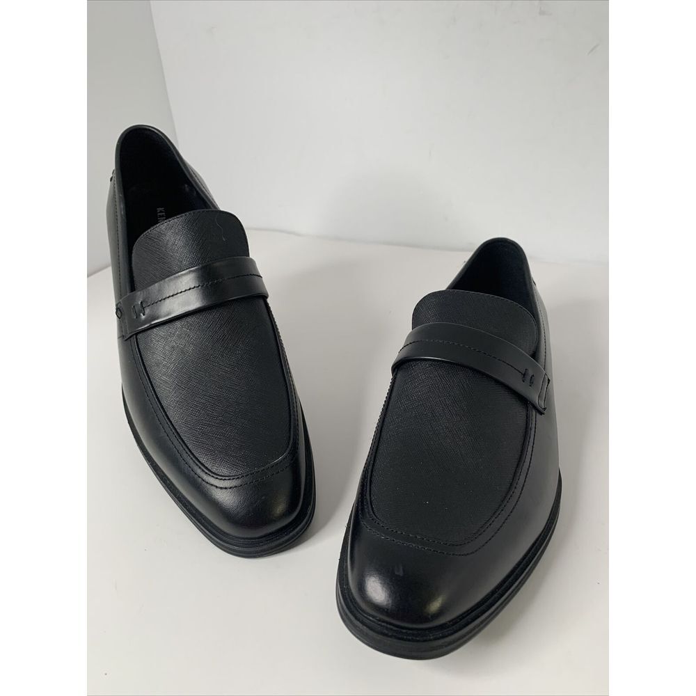 Kenneth Cole New York Dress Shoe Black Sz 8 22694 Slip On‎ Loafer